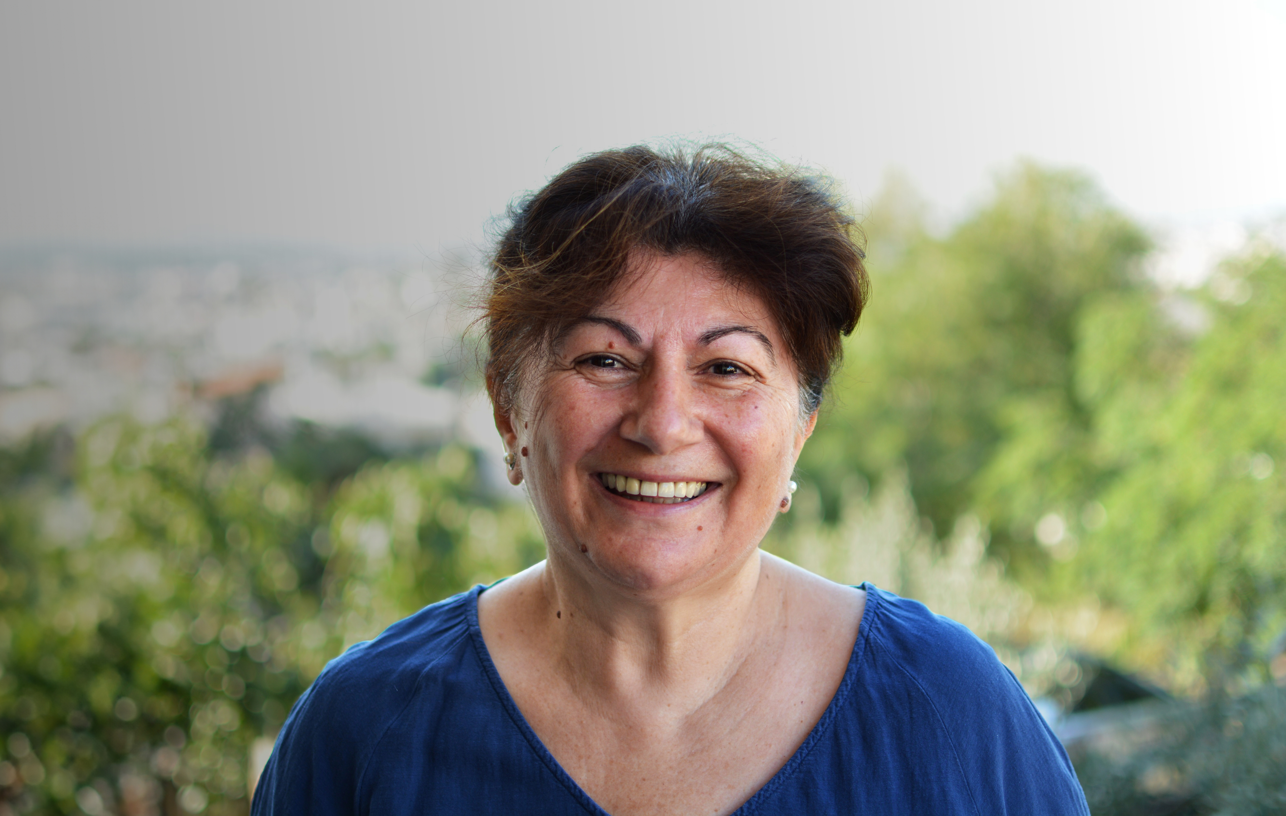 smiling woman who has mvp dual access plan