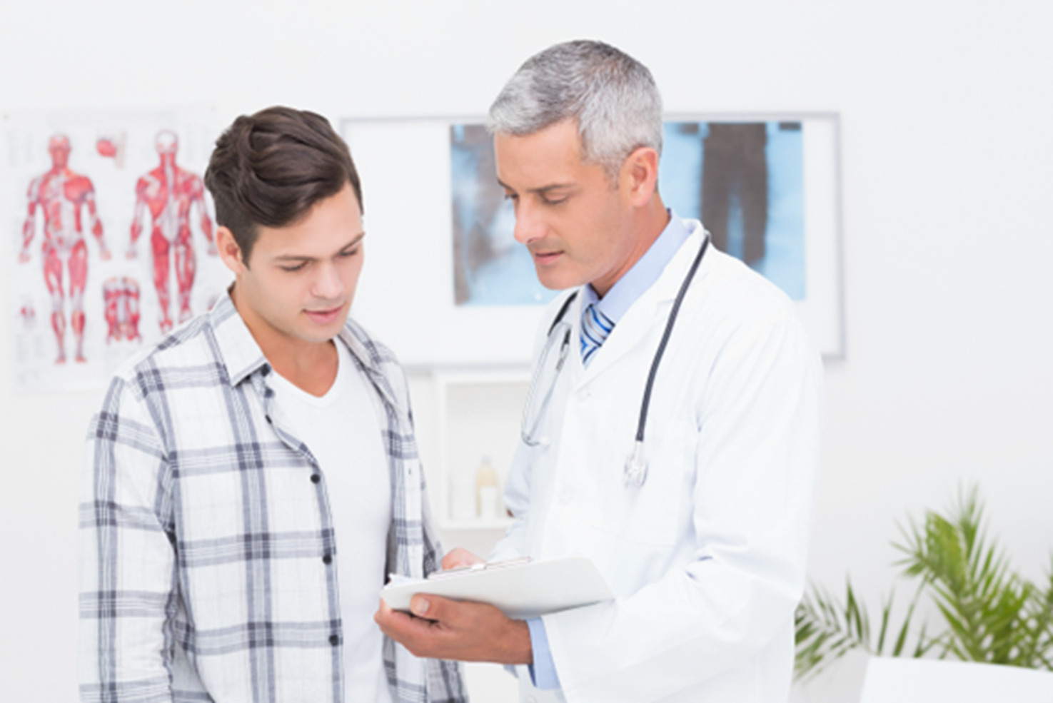 doctor-explaining-chart-to-patient doctor explaining chart to patient