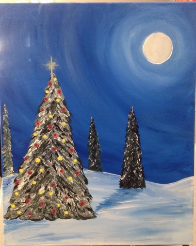 holiday painting example