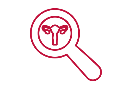 cervical cancer screening icon